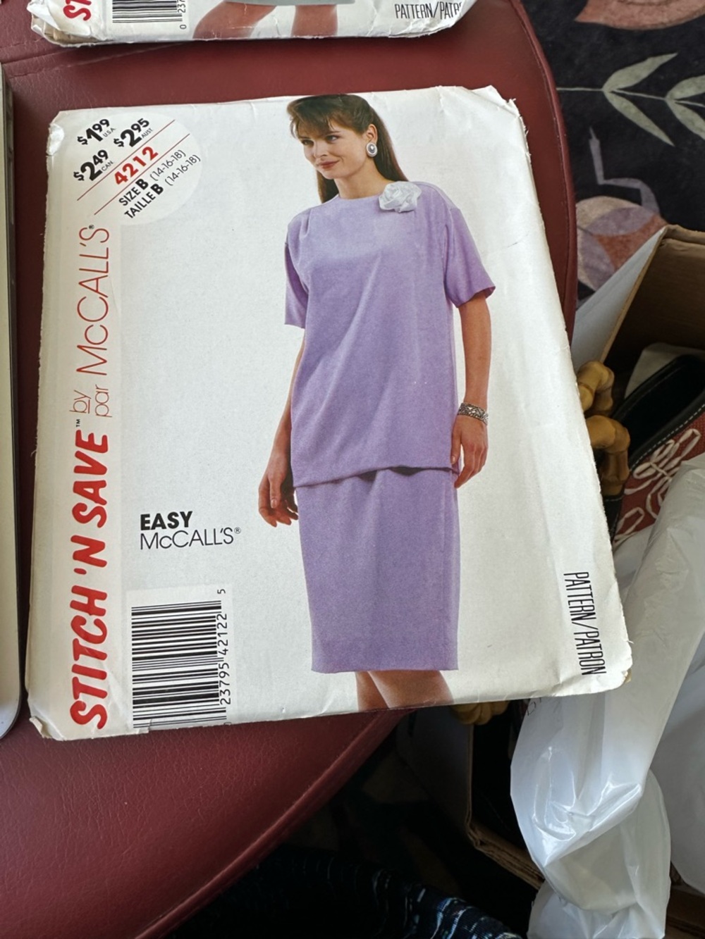 Lot of 6 Vintage Sewing Patterns - Picture 7 of 7